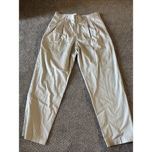 Structure  Mens Carpenter Wide Leg Khaki Colored Street Wear Size 36X32‎